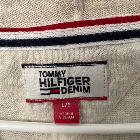 TOMMY HILFIGER STRIPE ZIP SWEATSHIRT - Picture 2 of 4
